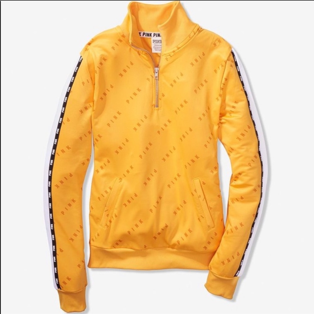 Pink Victoria Secret track jacket